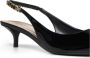 Gucci Zwarte Lakleren Slingback Pumps - Thumbnail 2