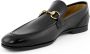 Gucci Jordaan Lederen Loafers Black Heren - Thumbnail 4
