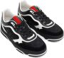 Gucci Zwarte Zijde & Nylon Sneakers - Thumbnail 2