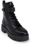Guess Zwarte Veters Polyurethaan Laarzen Black Dames - Thumbnail 17