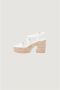 Guess Verhoog je stijl met hoge hak sandalen Beige Dames - Thumbnail 7