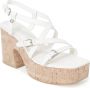 Guess Verhoog je stijl met hoge hak sandalen Beige Dames - Thumbnail 3