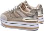 Guess Beige Sportieve Instap Sneakers met Veters Multicolor Dames - Thumbnail 15