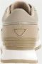 Guess Beige Stoffen Sneakers met Zijlogo Beige Heren - Thumbnail 4