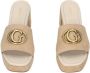 Guess Beige Synthetische Sandalen voor Dames Beige Dames - Thumbnail 3