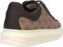 Guess Beige Bruine sneaker van eco-leer Meerkleurig Heren - Thumbnail 7