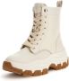 Guess Bissonn Dames Sneaker Stijlvol en Comfortabel Beige Dames - Thumbnail 3