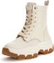 Guess Bissonn Dames Sneaker Stijlvol en Comfortabel Beige Dames - Thumbnail 4