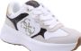 Guess Witte Sneakers Modern Klassiek Ontwerp Multicolor Dames - Thumbnail 14