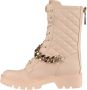 Guess Boots & laarzen Riplei Quilted Biker Boots in crème - Thumbnail 7