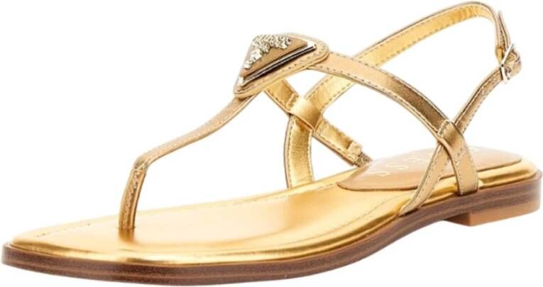 Guess Bronzen Casual Damessandalen