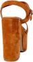 Guess Bruine Platform Sandalen met Gesp Brown Dames - Thumbnail 10