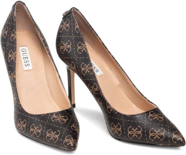 Guess Bruine Synthetische Jurkschoenen voor Vrouwen Brown Dames