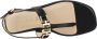 Guess Casual Leren Sandalen Black Dames - Thumbnail 9