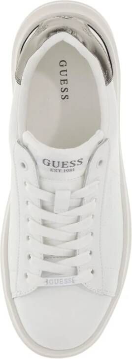 Guess Casual Leren Sneakers met 4G Logo