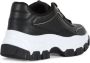 Guess Chunky Ecoleather Logo Sneakers Black Dames - Thumbnail 3