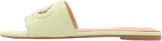 Guess Comfortabele Pantoffels voor Dagelijks Gebruik Green Dames