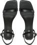 Guess Dames sandalen van leer met gespsluiting en blokhak Black Dames - Thumbnail 9