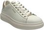 Guess Dames Vibo Leren Sneakers Wit Goud White Dames - Thumbnail 5