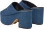 Guess Katoenen hakken pumps voor vrouwen Blue Dames - Thumbnail 8