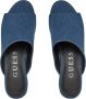 Guess Katoenen hakken pumps voor vrouwen Blue Dames - Thumbnail 9