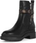 Guess Eco-leren enkellaars met logo plaat Black Dames - Thumbnail 2