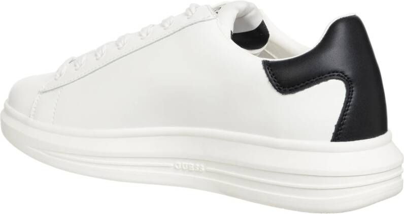 Guess Effen Vetersneakers White Heren