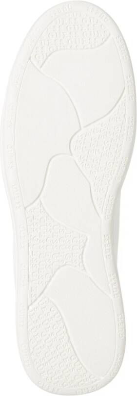 Guess Effen Vetersneakers White Heren