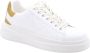 Guess Leren sneakers met strass Elbina White Dames - Thumbnail 9