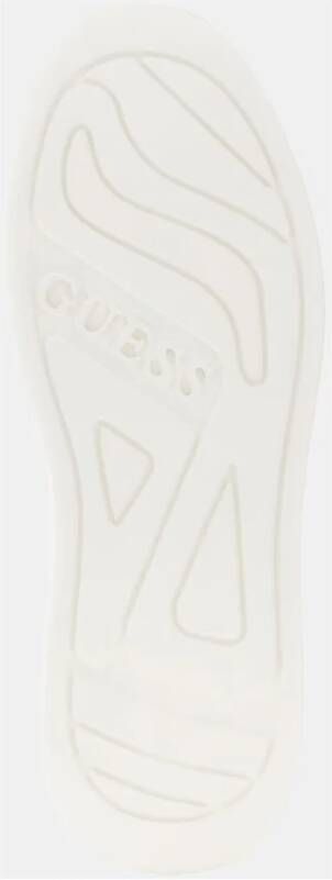 Guess Elba Leren Schoenen White Dames