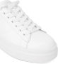Guess Witte Beige Bruine Sneakers voor Vrouwen White Dames - Thumbnail 8
