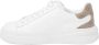 Guess Witte Beige Bruine Sneakers voor Vrouwen White Dames - Thumbnail 9