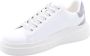 Guess Leren sneakers met strass Elbina White Heren - Thumbnail 14