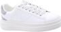 Guess Leren sneakers met strass Elbina White Heren - Thumbnail 18