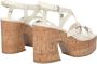 Guess Verhoog je stijl met hoge hak sandalen Beige Dames - Thumbnail 12