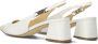 Guess Elegante witte slingbacks voor dames White Dames - Thumbnail 11