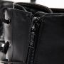 GUESS Vaida Dames Veterboots Laarzen Zwart Leder - Thumbnail 4