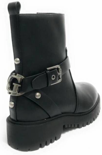 Guess Enkellaarzen Klassiek Model Black Dames