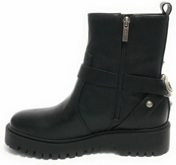 Guess Enkellaarzen Klassiek Model Black Dames