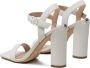 Guess Zomer Stap Platte Sandalen White Dames - Thumbnail 5