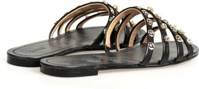 Guess Flat Sandals Zwart Dames