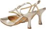 Guess Gelamineerde sandalen met spiraalhak Yellow Dames - Thumbnail 4