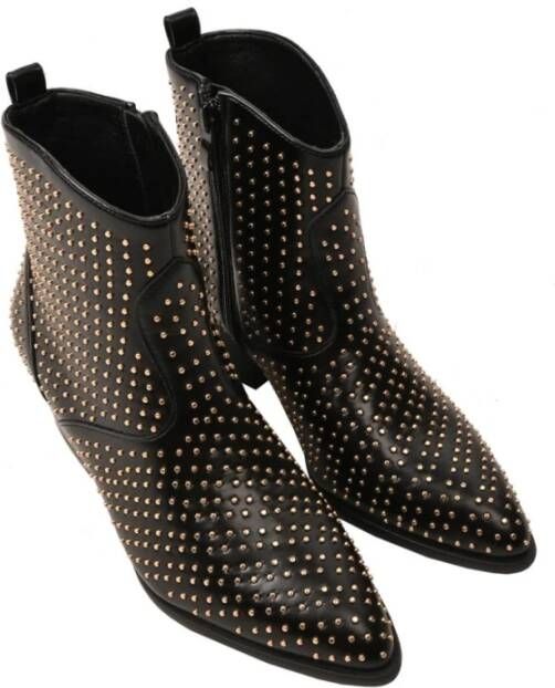Guess Gestudeerde Texaanse Stijl Laarzen Black Dames