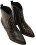 Guess Gestudeerde Texaanse Stijl Laarzen Black Dames - Thumbnail 4