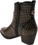 Guess Gestudeerde Texaanse Stijl Laarzen Black Dames - Thumbnail 5