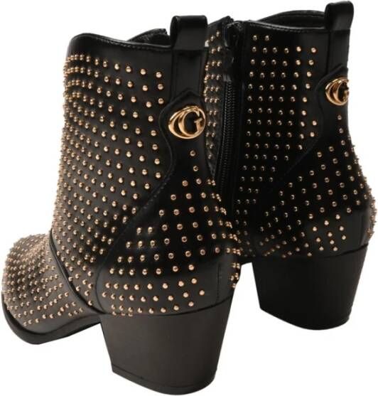 Guess Gestudeerde Texaanse Stijl Laarzen Black Dames