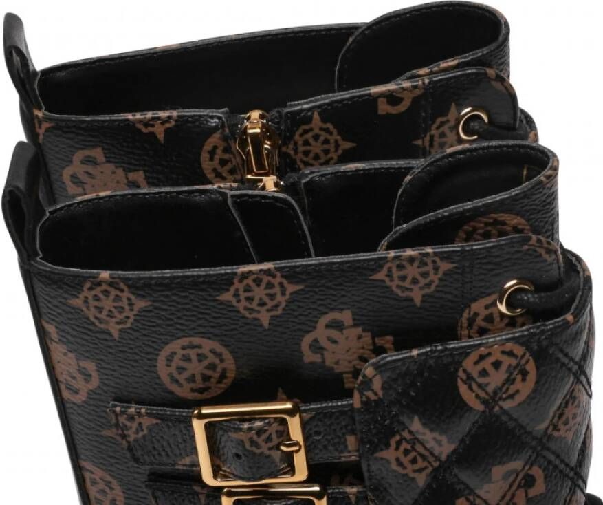 Guess Gevechtslaarzen Black Dames
