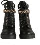 Guess Dames Odyssa Enkellaarzen in Zwart Eco Leer Black Dames - Thumbnail 9