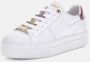 Guess Giella Sneakers Dames Wit Roze White Dames - Thumbnail 2
