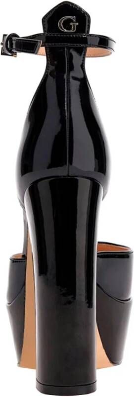 Guess Glanzende lakpumps voor fashionista`s Black Dames